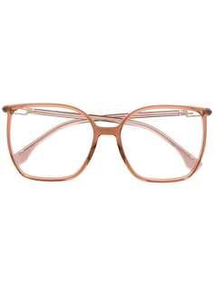 Fendi Eyewear очки в прямоугольной оправе