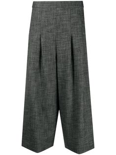 Semicouture укороченные брюки с завышенной талией