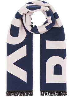 Burberry шарф с логотипом