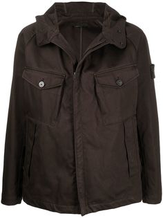 Stone Island куртка Ghost с капюшоном