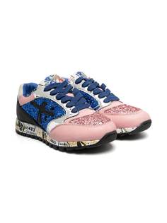 Premiata Kids кроссовки Zac с блестками