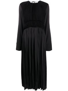 Jil Sander платье макси со сборками