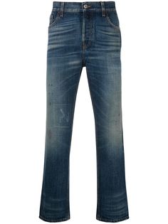 Gucci укороченные джинсы