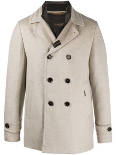 Moorer двубортное кашемировое пальто