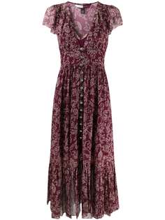 Hilfiger Collection платье макси с вышивкой