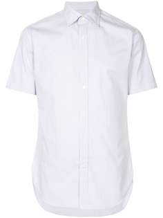 Kent & Curwen полосатая рубашка с короткими рукавами