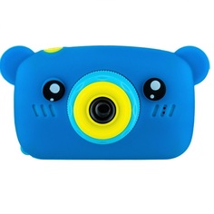 Цифровой фотоаппарат Lemon Tree в форме медведя (Синий)