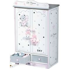 Гардеробный шкаф для куклы Скай с аксессуарами DeCuevas