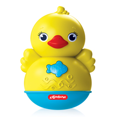 Музыкальная игрушка Азбукварик Уточка неваляшка