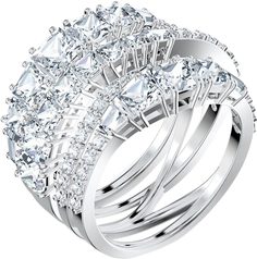 Купить кольцо Swarovski (Сваровски) в интернет-магазине | Snik.co 