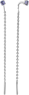 Серебряные серьги Серьги СБ Золото SG-25/038TAN2