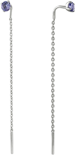 Серебряные серьги Серьги СБ Золото SG-25/039TAN2