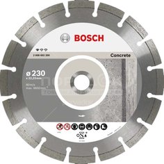 Диск отрезной алмазный Bosch Standart for Concrete, 230 мм