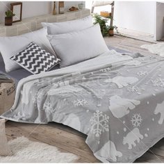 Плед Cleo полутораспальный (150х200 см) велсофт Fluffy 150/005-SH