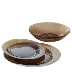 Сервиз столовый из стекла, 18 предметов, Ambiante Eclipse N4579 Luminarc