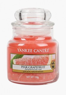 Свеча ароматическая Yankee Candle Розовый гейпфрут Pink grapefruit 104 г / 25-45 часов