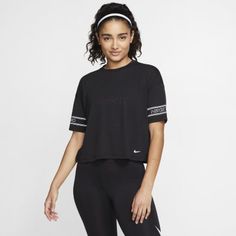 Женская футболка с коротким рукавом и графикой Nike Pro