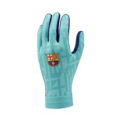 Футбольные перчатки FC Barcelona HyperWarm Academy Nike