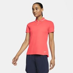 Женская рубашка-поло для гольфа Nike Dri-FIT Victory