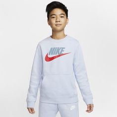 Свитшот для мальчиков школьного возраста Nike Sportswear Club Fleece