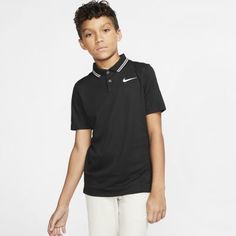 Рубашка-поло для гольфа для мальчиков Nike Dri-FIT Victory