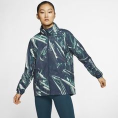 Женская беговая куртка с молнией во всю длину Nike Shield