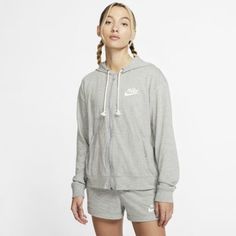 Женская худи c молнией во всю длину Nike Sportswear Gym Vintage