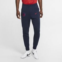 Мужские флисовые футбольные брюки Atlético de Madrid Nike