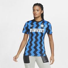 Женское футбольное джерси из домашней формы ФК «Интер Милан» 2020/21 Stadium Nike