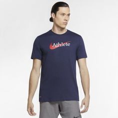 Мужская футболка для тренинга с логотипом Swoosh Nike Dri-FIT