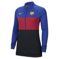 Женская футбольная куртка FC Barcelona Nike