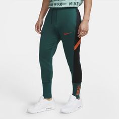 Мужские трикотажные футбольные брюки с манжетами Nike F.C.