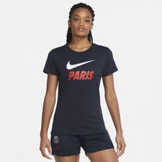 Женская игровая футболка Paris Saint-Germain Nike
