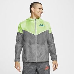 Мужская куртка с капюшоном для трейлраннинга Nike Windrunner