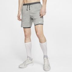 Мужские беговые шорты 2 в 1 Nike Flex Stride 18 см