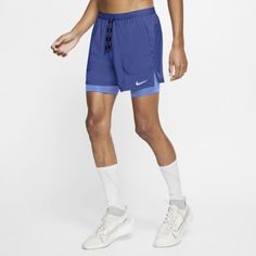 Мужские беговые шорты 2 в 1 Nike Flex Stride 13 см