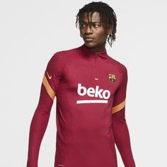 Мужская футболка для футбольного тренинга FC Barcelona VaporKnit Strike Nike