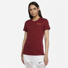 Женская игровая футболка AS Roma Nike