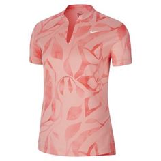 Женская рубашка-поло с принтом для гольфа Nike Dri-FIT Victory