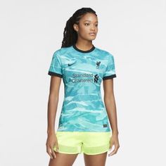 Женское футбольное джерси из выездной формы ФК «Ливерпуль» 2020/21 Stadium Nike