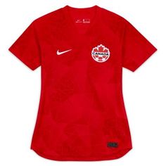 Женское футбольное джерси из домашней формы Канады 2020 Stadium Nike