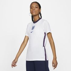 Женское футбольное джерси из домашней формы сборной Англии 2020 Stadium Nike