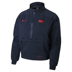 Женская игровая футболка с молнией 1/4 FFF Nike