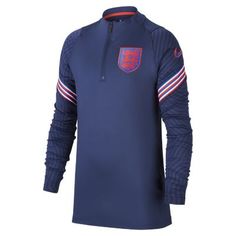 Футболка для футбольного тренинга для школьников England Strike Nike