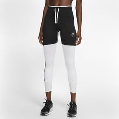 Женские слегка укороченные тайтсы для бега Nike Air