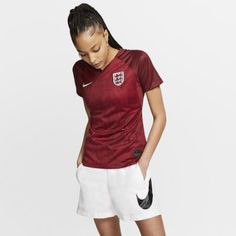 Женское футбольное джерси England 2019 Stadium Away Nike