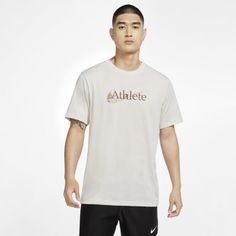 Мужская футболка для тренинга с логотипом Swoosh Nike Dri-FIT