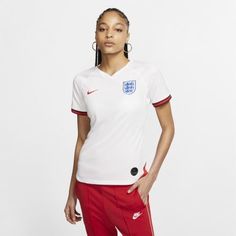 Женское футбольное джерси England 2019 Stadium Home Nike