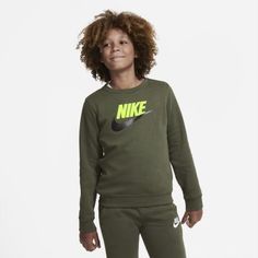 Свитшот для мальчиков школьного возраста Nike Sportswear Club Fleece