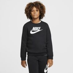 Свитшот для мальчиков школьного возраста Nike Sportswear Club Fleece